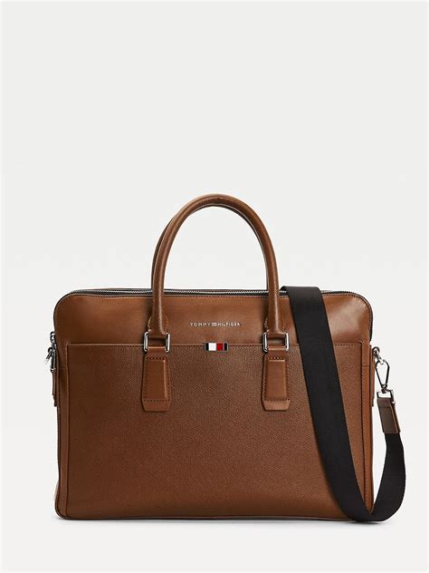 tommy hilfiger herren tasche leder